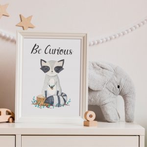 Aquarelle “Be curious”