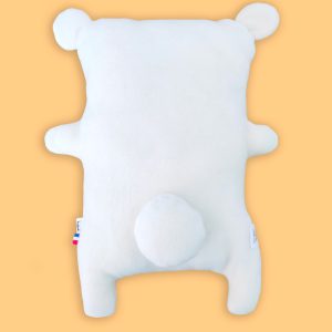 Coussin peluche Albert l’ours polaire